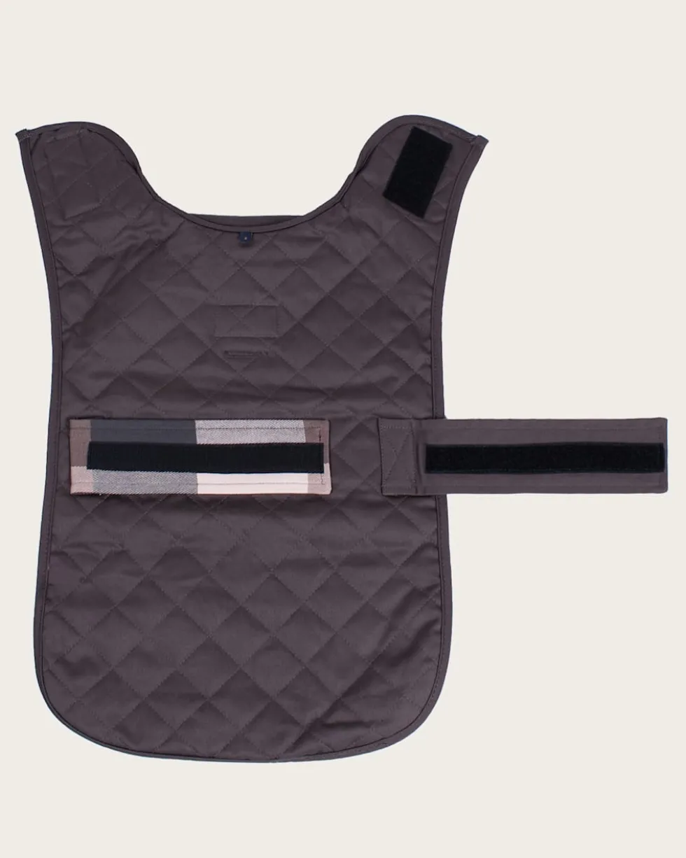 BLOCK PLAID PET COAT