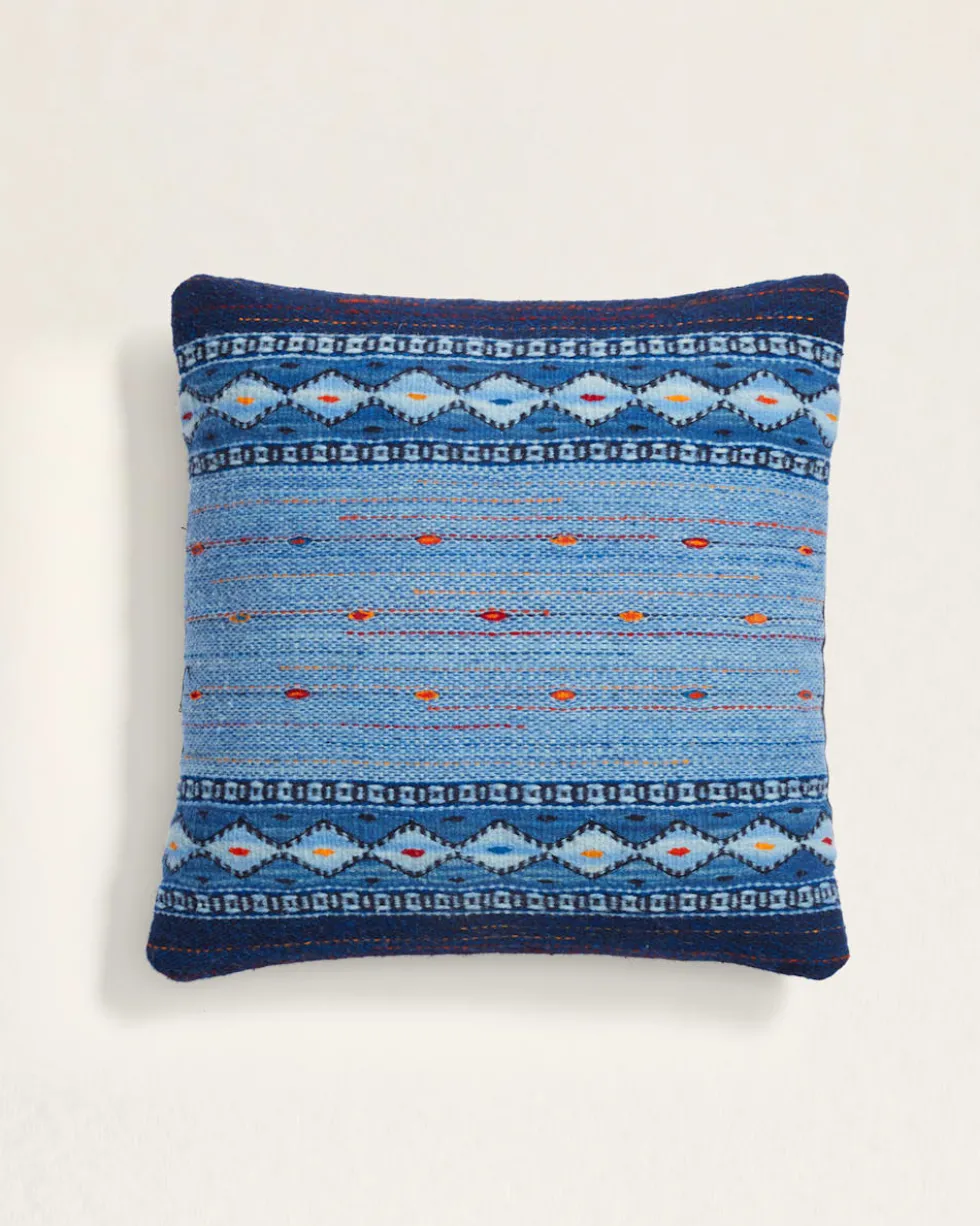 BLUE OCEAN SQUARE PILLOW