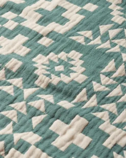 BLUE RIDGE ORGANIC COTTON BABY BLANKET