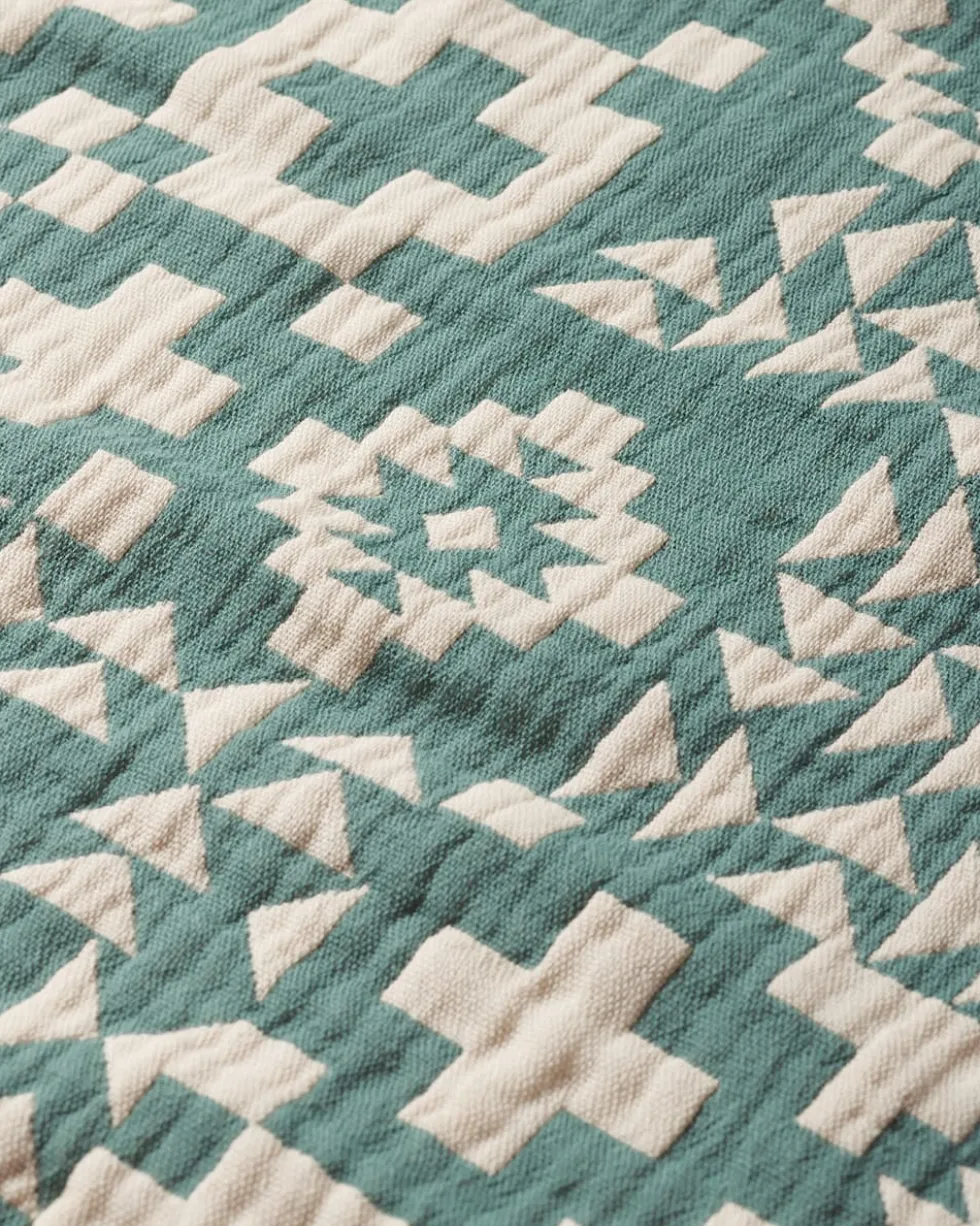 BLUE RIDGE ORGANIC COTTON BABY BLANKET