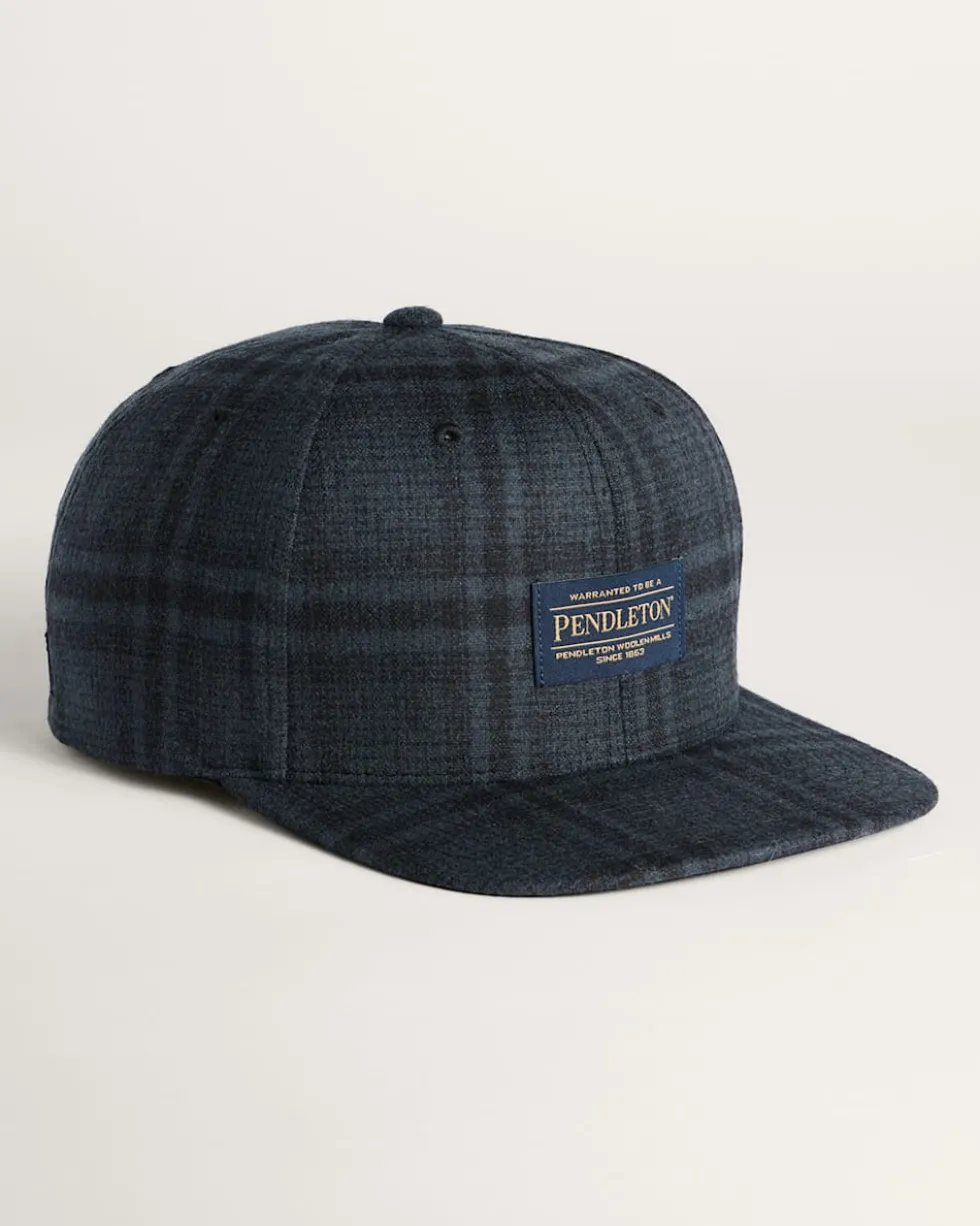 BOBBY RUIZ X PENDLETON PLAID FLAT BRIM HAT