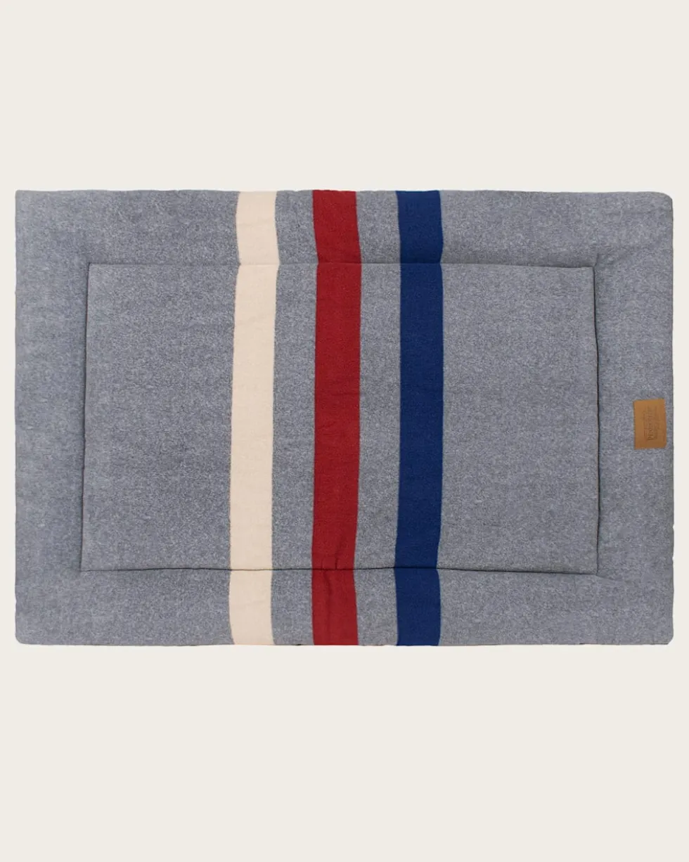 CABIN STRIPE PET BED - COMFORT CUSHION