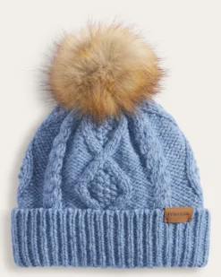 CABLE KNIT BEANIE