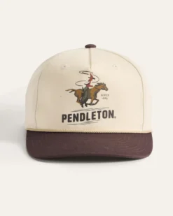 COWBOY FIVE PANEL SNAPBACK HAT