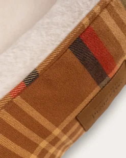DESERT PLAID PET BED - KUDDLER