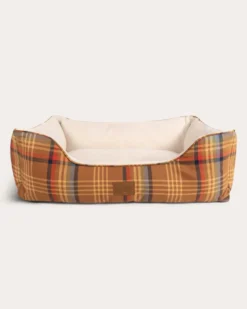DESERT PLAID PET BED - KUDDLER