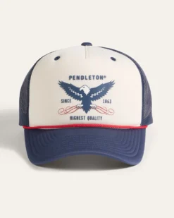 EAGLE FIVE PANEL TRUCKER HAT