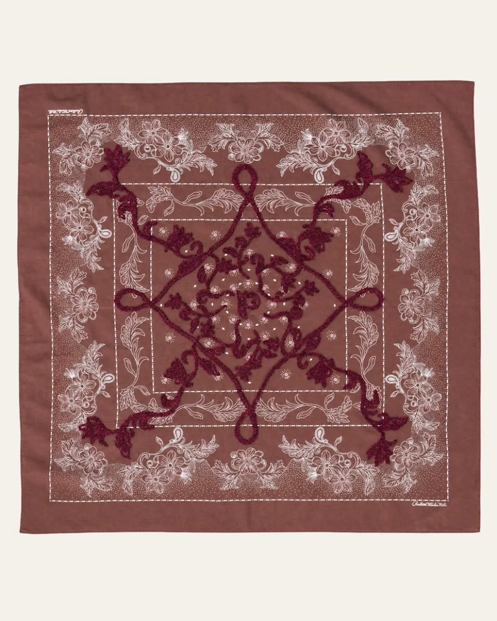 EMBROIDERED BANDANA