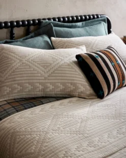 GANADO COTTON MATELASSE COVERLET SET