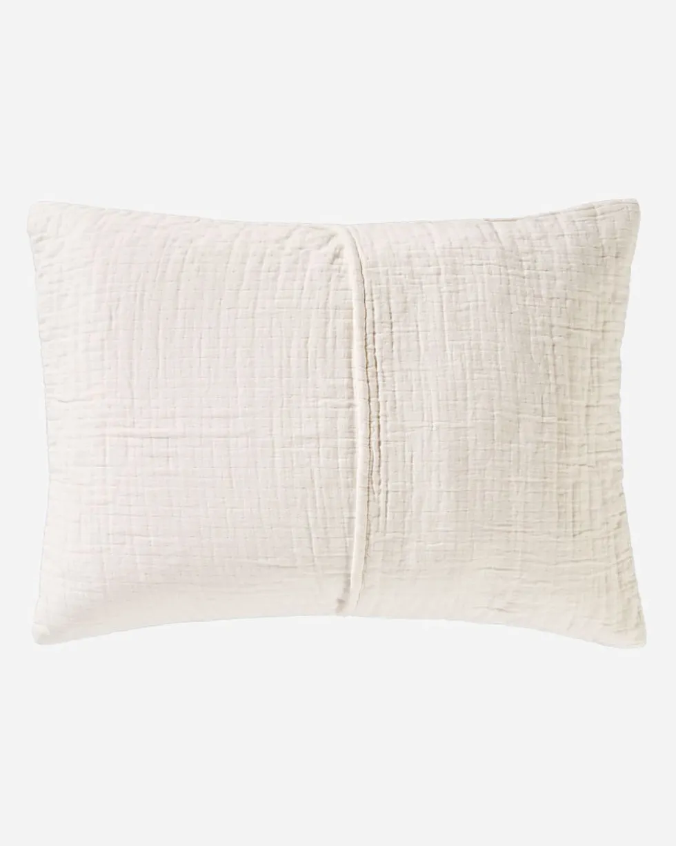 GANADO COTTON MATELASSE SHAM