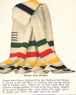 GLACIER NATIONAL PARK BLANKET