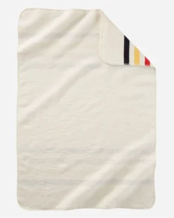 GLACIER ORGANIC COTTON BABY BLANKET