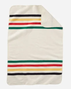 GLACIER ORGANIC COTTON BABY BLANKET