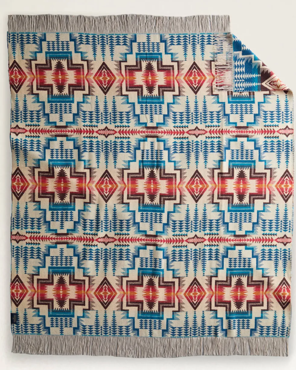 HARDING STAR FRINGED THROW