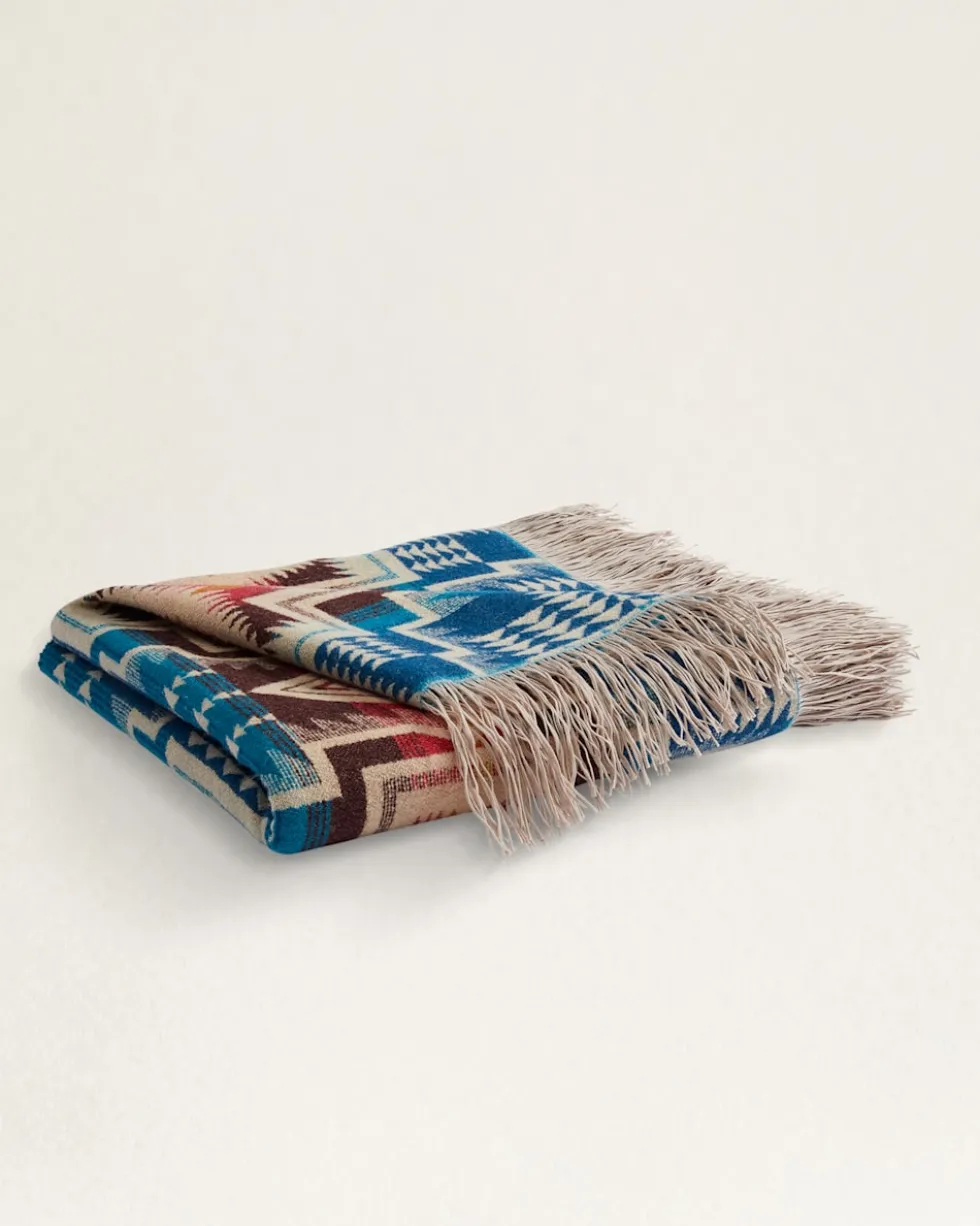 HARDING STAR FRINGED THROW