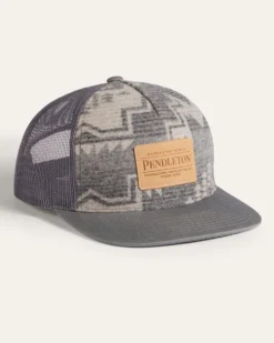 HARDING WOOL SIX PANEL TRUCKER HAT