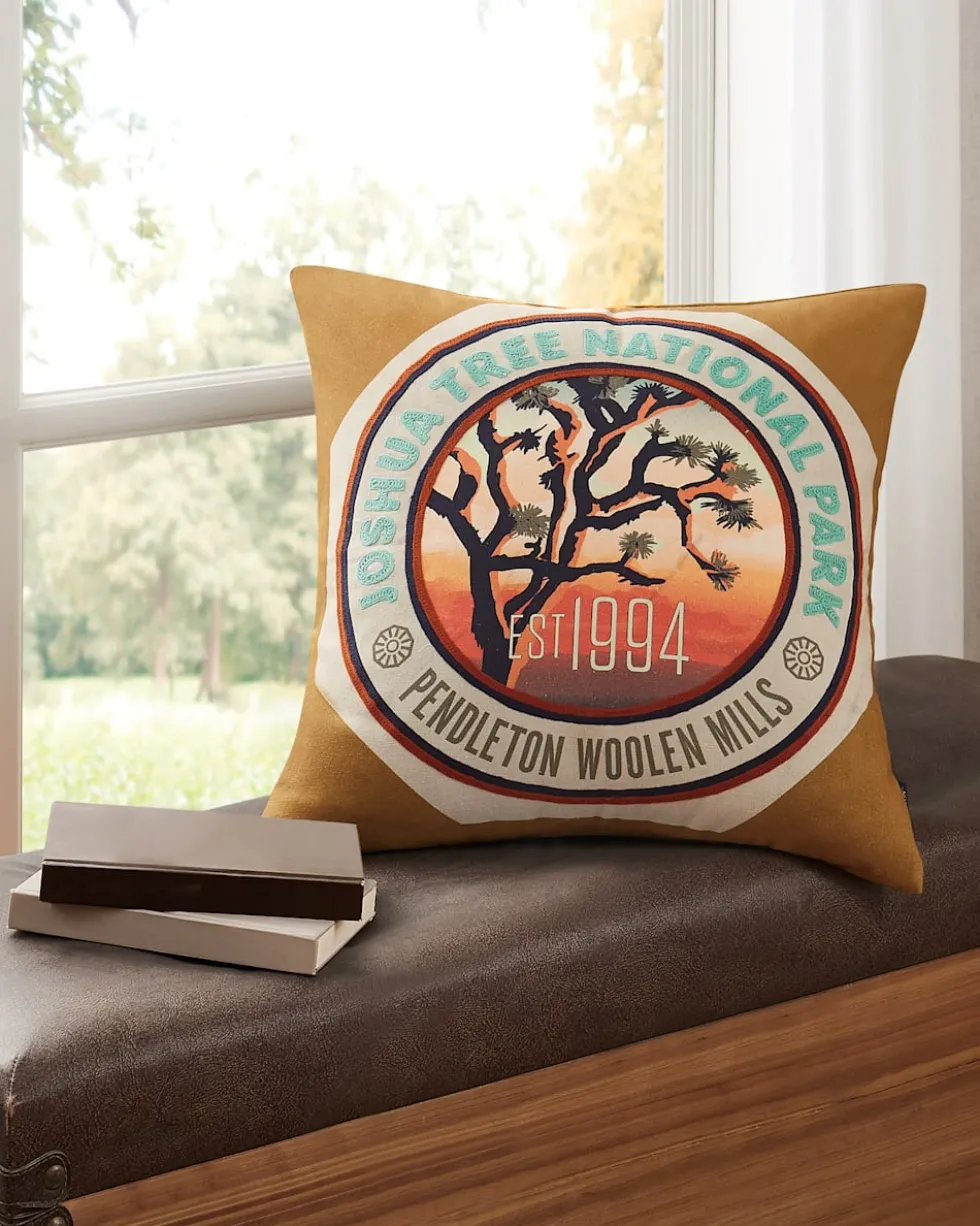 JOSHUA TREE NATIONAL PARK PATCH PILLOW