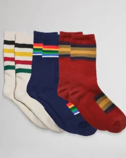 KIDS' 3-PACK NATIONAL PARK SOCKS GIFT BOX