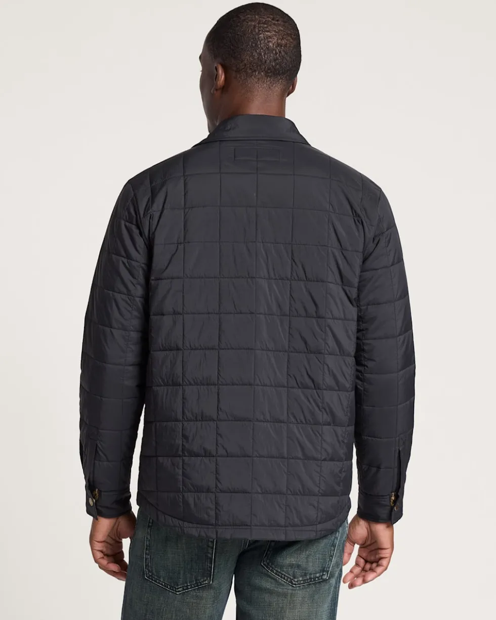 MEN'S ARROYO CRINKLE QUILTED SHIRT JACKET