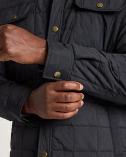 MEN'S ARROYO CRINKLE QUILTED SHIRT JACKET