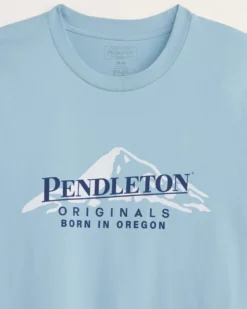 MEN'S BORN IN OREGON GRAPHIC TEE