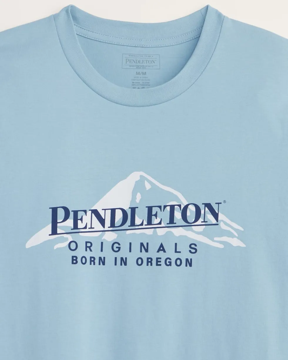 MEN'S BORN IN OREGON GRAPHIC TEE