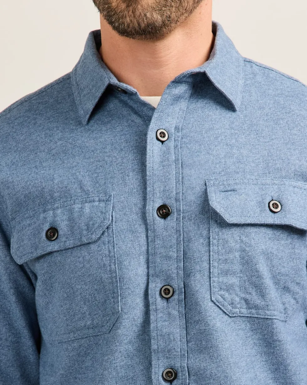 MEN'S BURNSIDE DOUBLEBRUSHED FLANNEL SHIRT