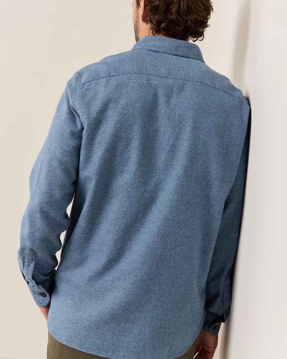 MEN'S BURNSIDE DOUBLEBRUSHED FLANNEL SHIRT