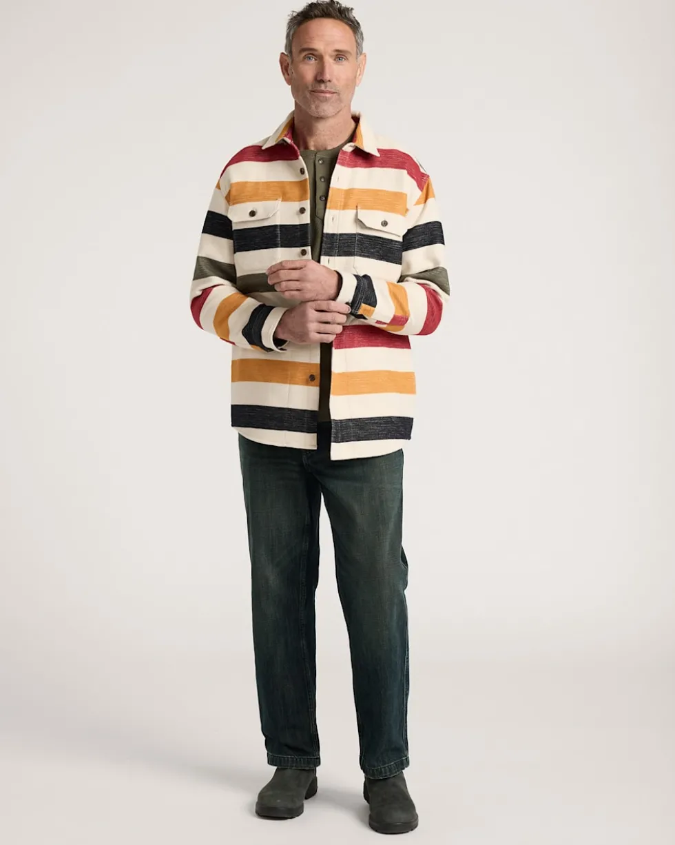 MEN'S GLACIER COTTON CHAMOIS DRIFTWOOD SHIRT