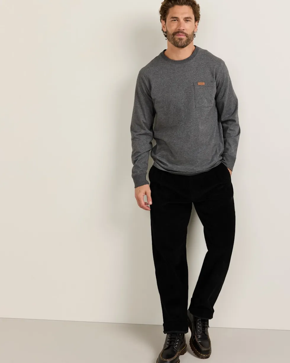 MEN'S LONG-SLEEVE DESCHUTES POCKET TEE