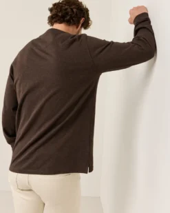 MEN'S LONG-SLEEVE DESCHUTES POCKET TEE