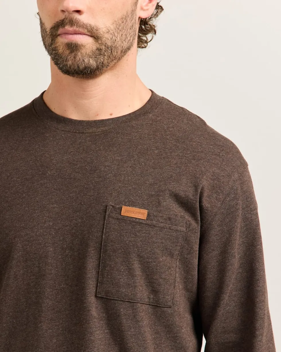 MEN'S LONG-SLEEVE DESCHUTES POCKET TEE