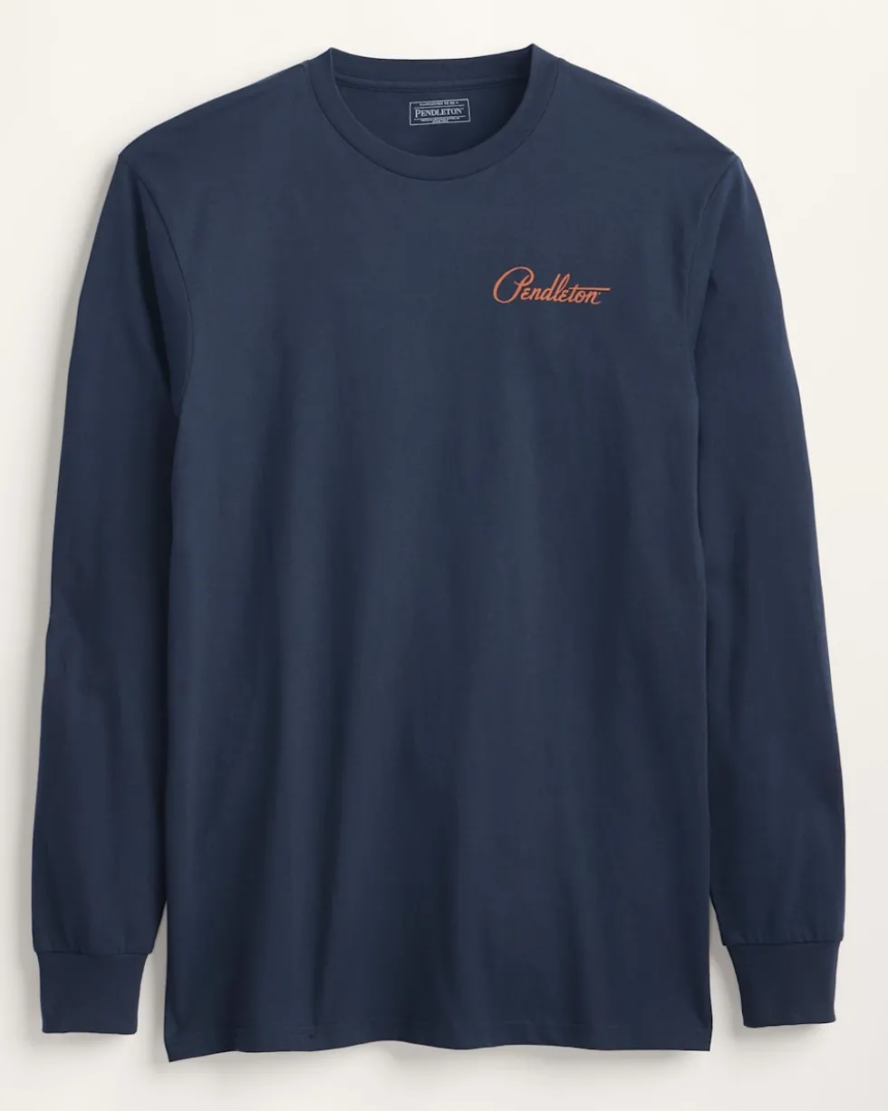 MEN'S LONG-SLEEVE HARDING GRAPHIC TEE