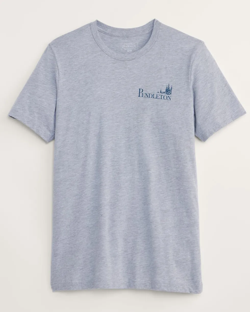 MEN'S OUTDOOR SUNSET GRAPHIC TEE