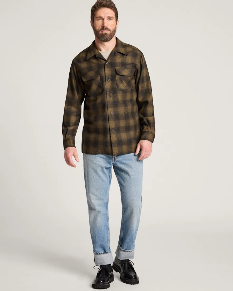 MEN'S PLAID BOARD SHIRT