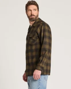 MEN'S PLAID BOARD SHIRT
