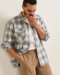 MEN'S PLAID BOARD SHIRT