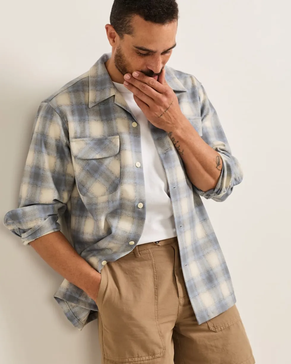 MEN'S PLAID BOARD SHIRT