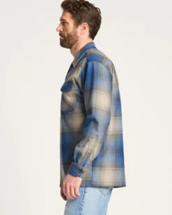 MEN'S PLAID BOARD SHIRT