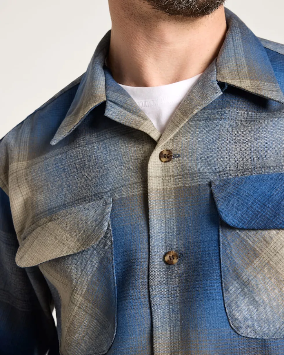 MEN'S PLAID BOARD SHIRT