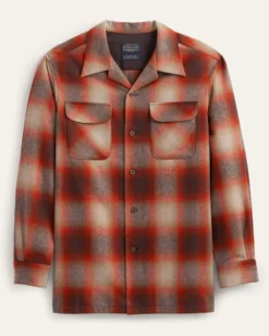 MEN'S PLAID BOARD SHIRT