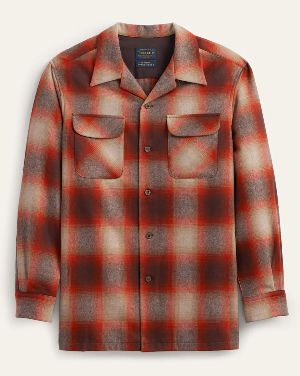 MEN'S PLAID BOARD SHIRT