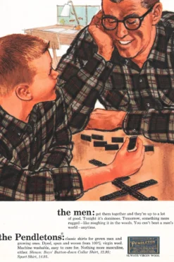 MEN'S PLAID BOARD SHIRT