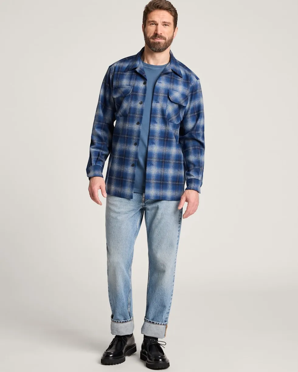 MEN'S PLAID BOARD SHIRT