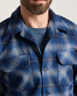MEN'S PLAID BOARD SHIRT