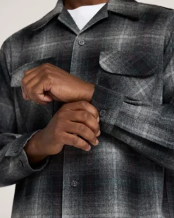 MEN'S PLAID BOARD SHIRT