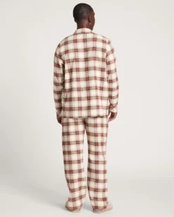MEN'S PLAID FLANNEL PAJAMA SET