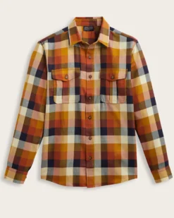 MEN'S PLAID HARRISON MERINO SHIRT