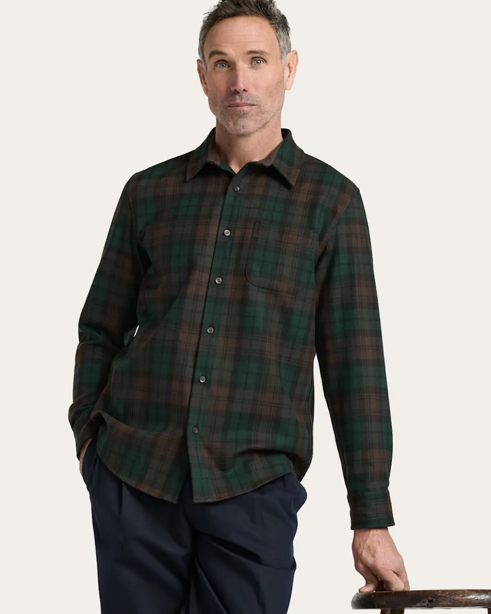 MEN'S PLAID LODGE SHIRT