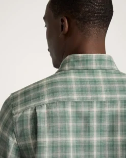 MEN'S PLAID MERINO LODGE SHIRT